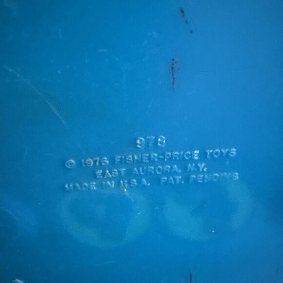 Vintage 1976 Fisher Price Riding Horse Toy 978 Pull Plastic Pony - Picture 8 of 8